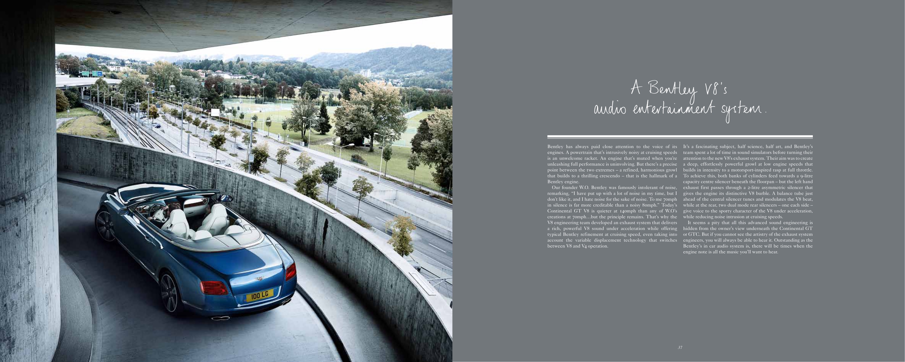 2012 Bentley Continental Brochure Page 26